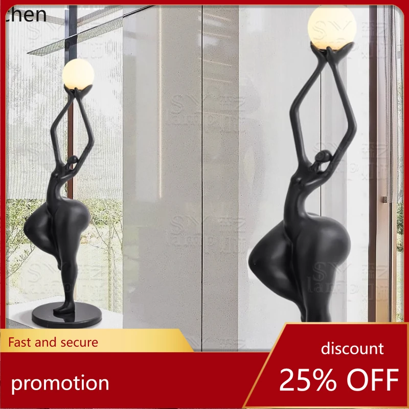 

CZ humanoid sculpture living room decoration floor creative abstract character decoration room decoration accessories