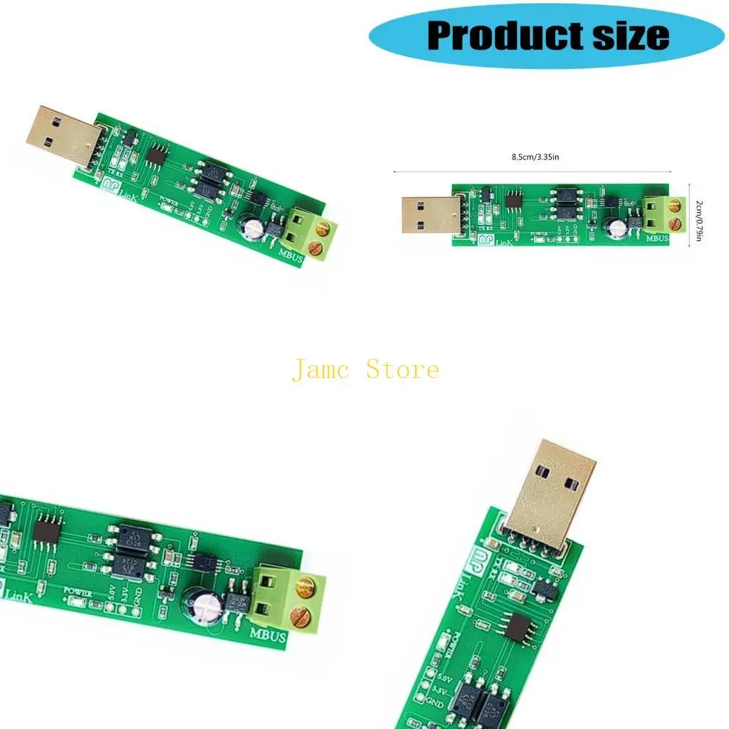 

LX0B Isolated USB to Slave Adapters Compliant With EN1434 Standards 42V Adjustable Voltages 3mA Bus Current Capacity