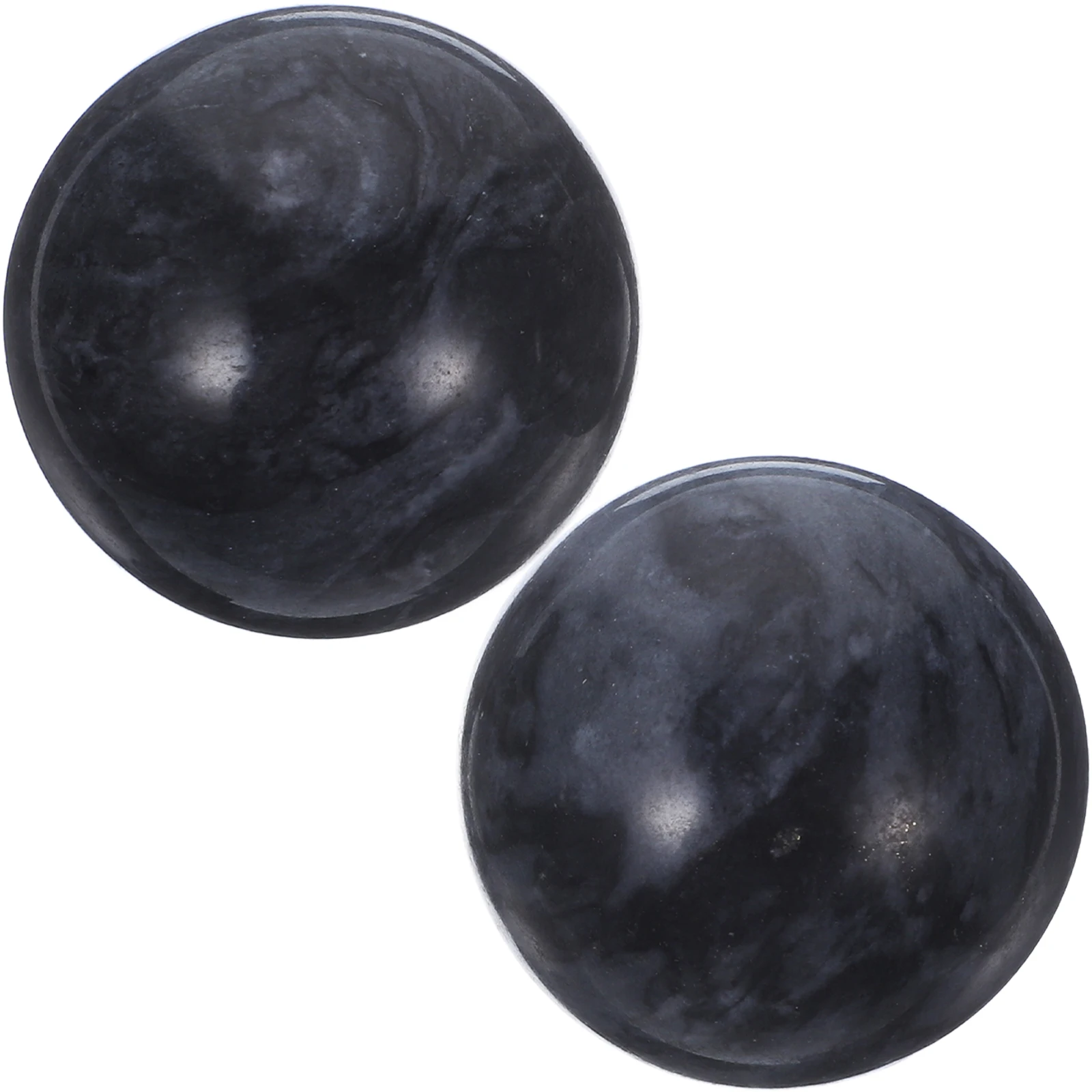 

2pcs jade Baoding Balls Chinese Hand Therapys Ball Jade Hand Exercise Balls Health Exercise Massage Balls Hand Massager