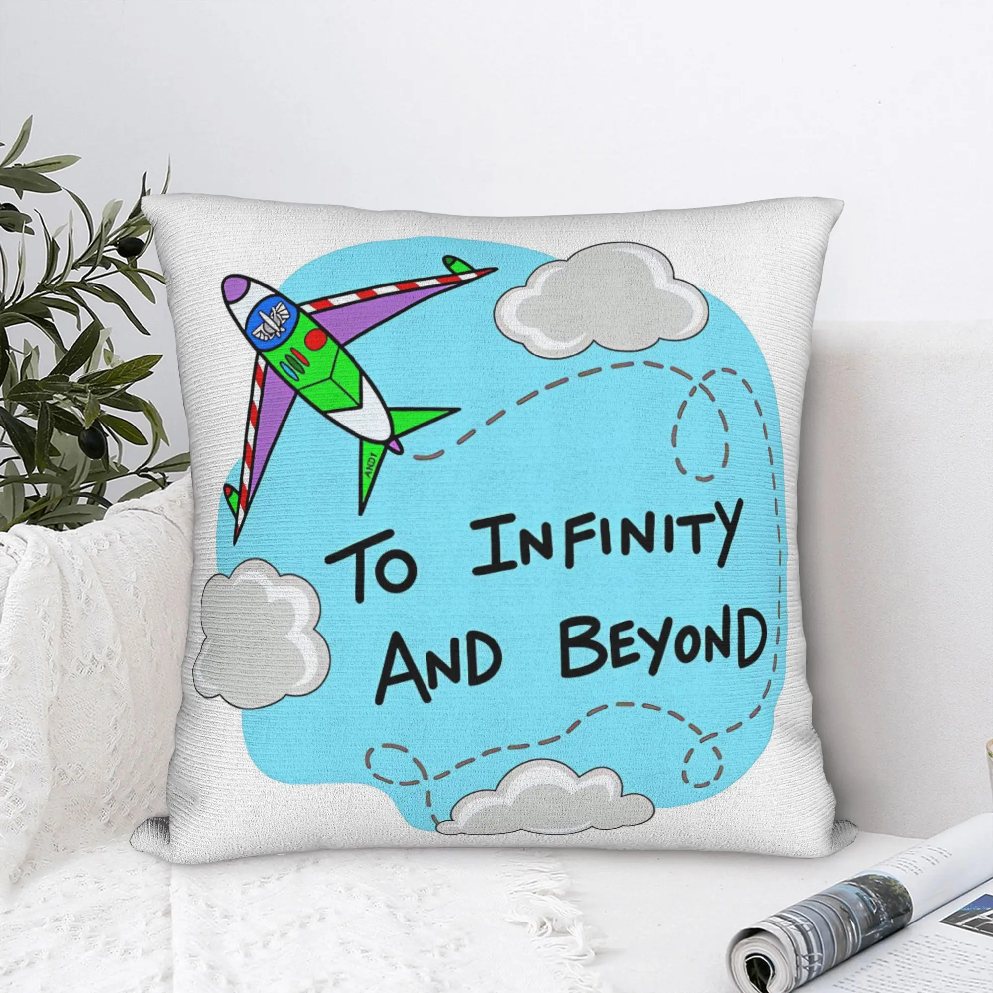 New Chinese Style Sofa Cushions And Pillow Covers for Living Room - 'To Infinity And Beyond' Inspired, Prints on Both Sides