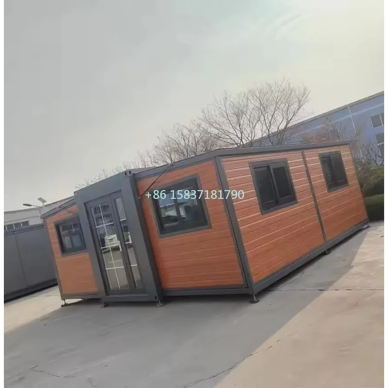 China Expandable Container House Widely Using Tiny House Casa Prefabricadas Fold Out Home Container House for Outdoor Vacation
