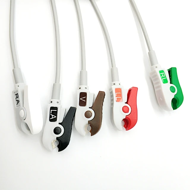 

Medical AHA 5 Lead Cable Compatible