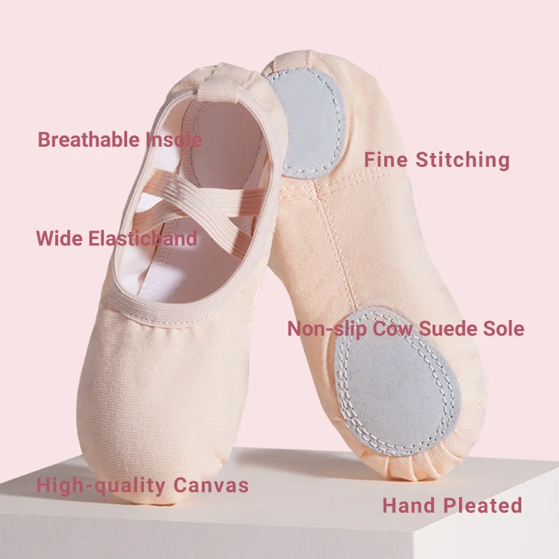 Ballet Shoes for Girls Zapatillas De Women Zapatos Baile Mujer Flats Women's Ballerina Dance Bailarinas Scarpe Da Ballo Donna