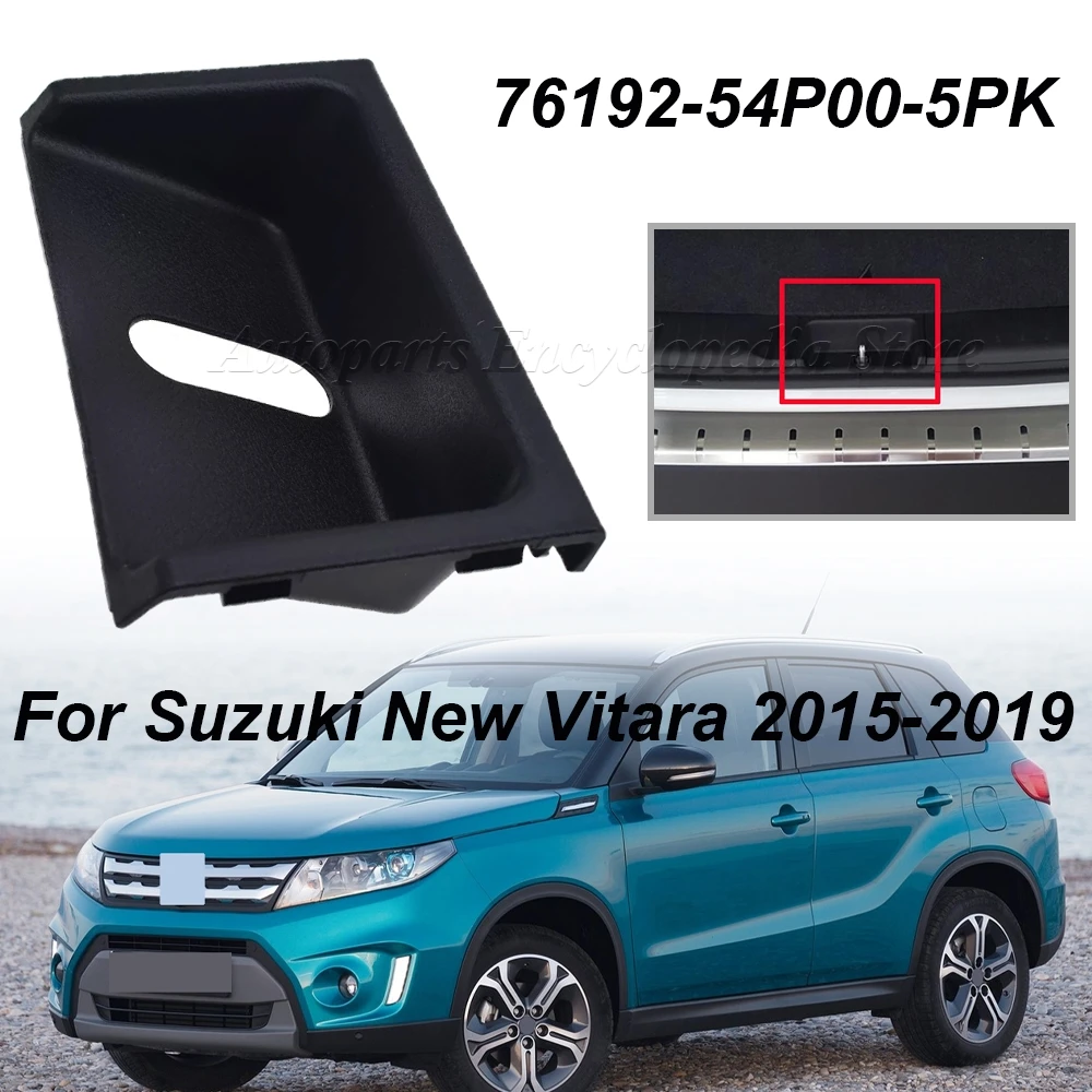 For Suzuki New Vitara 2015-2019 Car Tail Trunk Lock Cap Hole Cover Car Accessories 76192-54P00-5PK