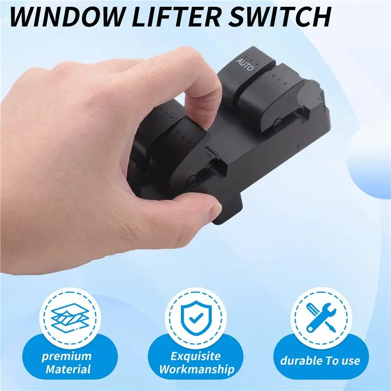 A10E-Power Window Lifter Switch Left Driver Side For Mazda 3 2004-2010 BP1E-66-350 BP1E66350