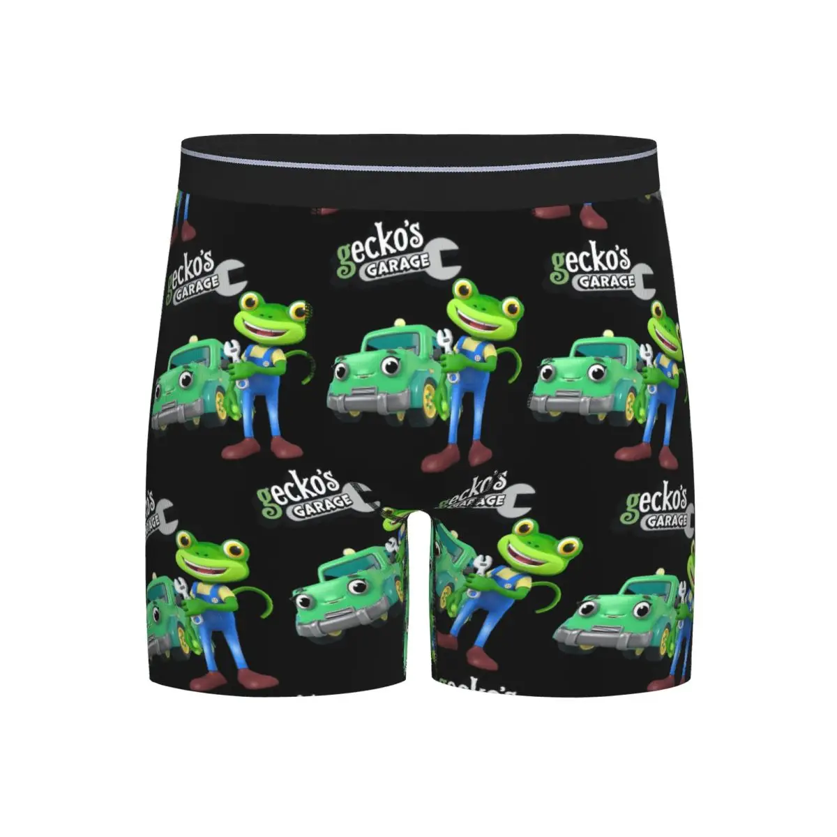 

Длинные трусы-боксеры, шорты Tilly The Tow Truck Geckos, фиксационные грузовики, трусики, мужское дышащее нижнее белье, подарки бойфренду