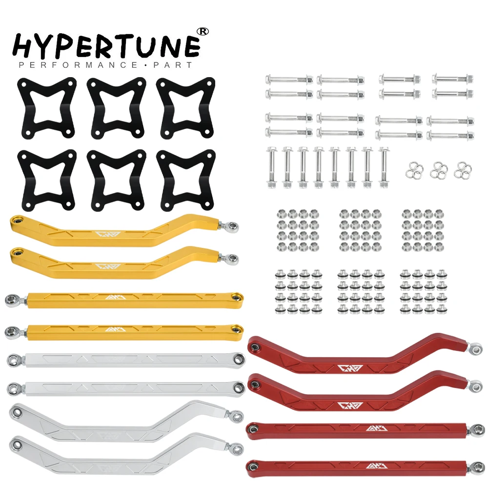 

SuperATV High Clearance Boxed Rear Radius Arms for Polaris RZR XP 1000 2014-on Adjustable Heim Joints