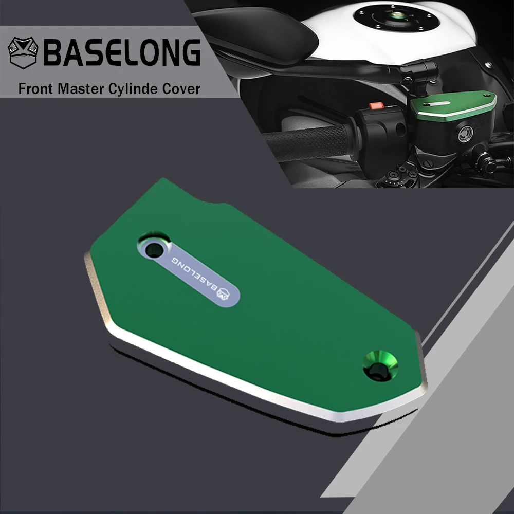 

For Kawasaki Z900 ABS 2017-2023 2022 2021 2020 2019 2018 Z 900 Motorcycle Front brake Fluid Cylinder Master Reservoir Cover Caps