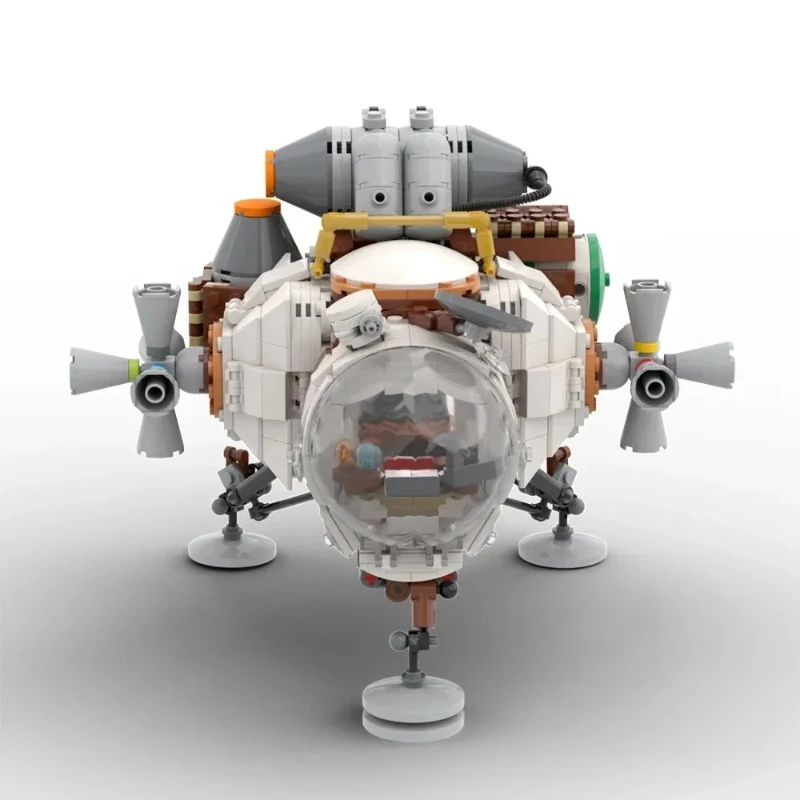 MOC Creative Large-Scale Universe Exploration Spaceship Building Block Model DIY Kids Puzzle Assembly Toy Birthday Gift Ornament