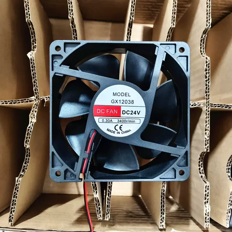 New MODEL GX12038 DC FAN DC 24V 0.30A 12cm, welding machine cooling fan