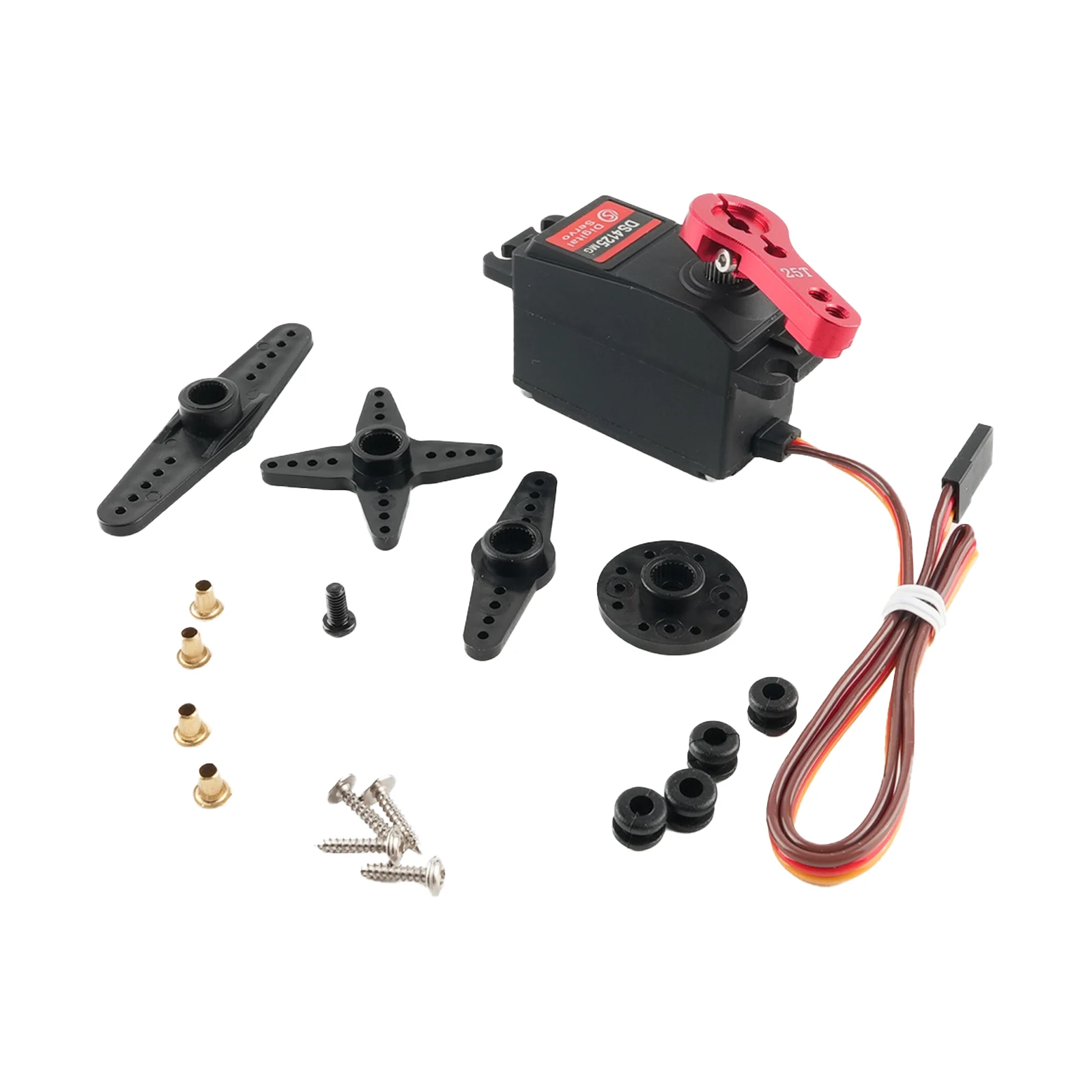 Digital Servo Motor JX MS-5245MG Metal Gear Core Motor High Torque For RC Drift Car Robot Airplane Spare Part DIY Repair Upgrade