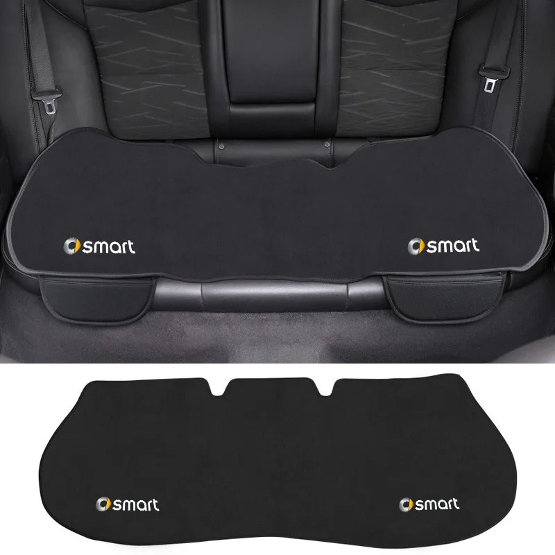 Car Flannel Seat Protection Pad Auto Cushion Accessorie For Smart Fortwo 451 450 453 Forfour EQ Cabrio Crossblade ROADSTER Coupe