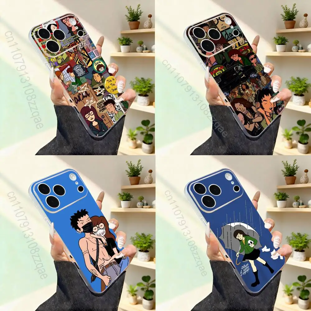 

Cartoon D-Daria Sitcom For iPhone 11,12,13,14,15,16,17,Pro,Max,Plus,Mini,SE4,E Phone Case Magnetic For Magsafe Wireless