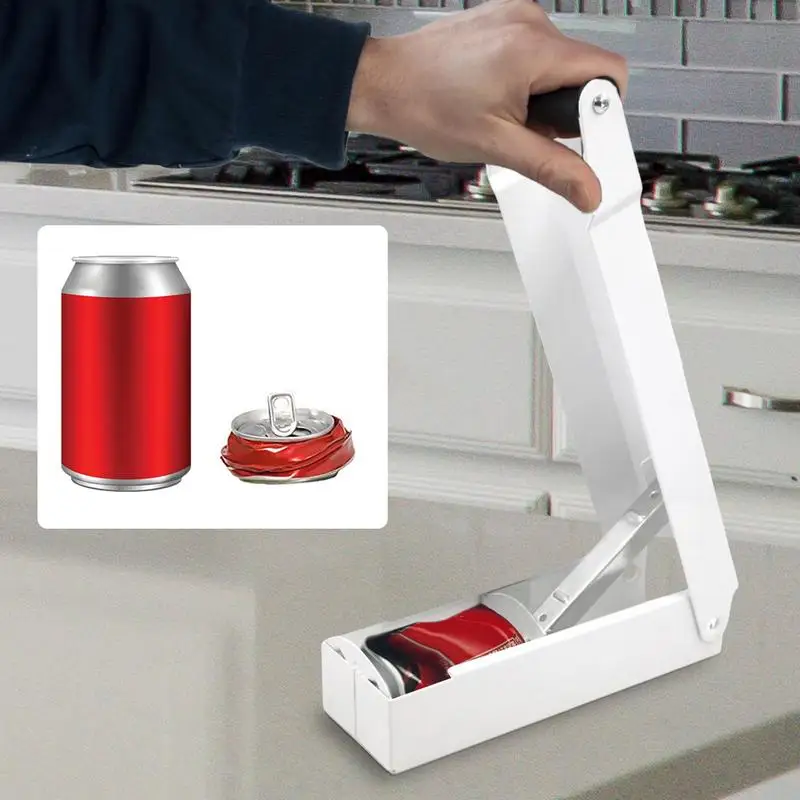 

16 Ounces Heavy Duty Can Crusher Smasher Soda Beer Cola Recycling Tool Home Dispensing Can Crusher Bottle Opener