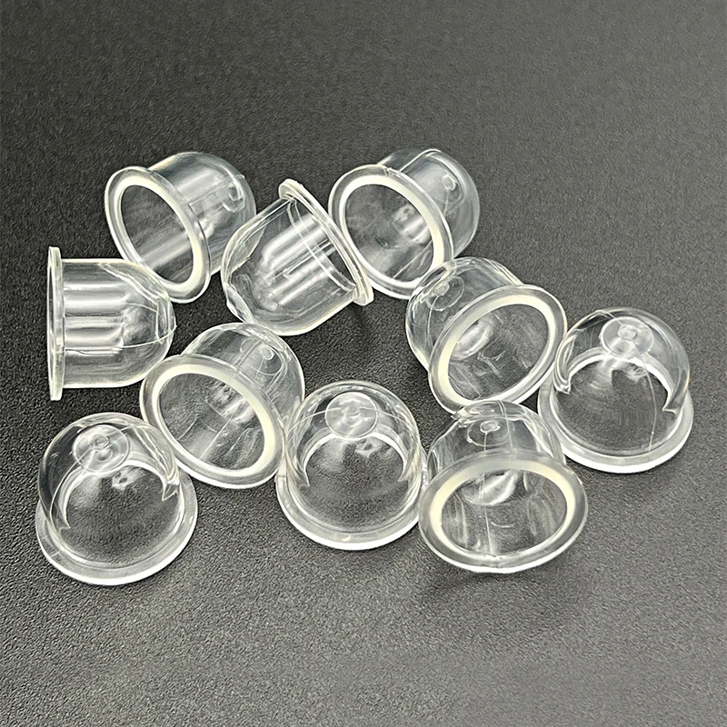 チェーンソーブラシカッター用の透明な燃料キャブレター,充填用のオイルバブル,10個