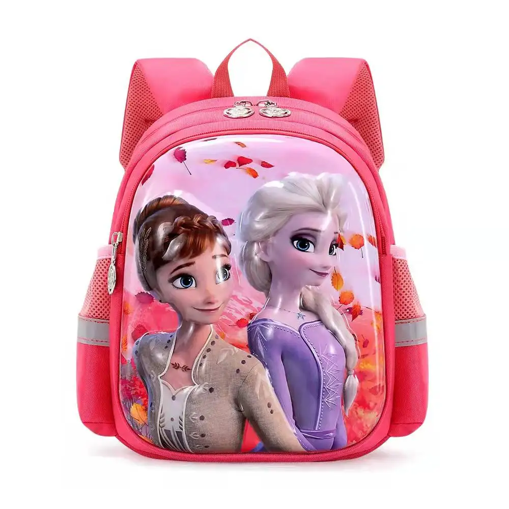 2022 Frozen Kindergarten Bag For Girls Elsa Anna Primary Student Shoulder Orthopedic Backpack Large Capacity Kids Birthday Gifts