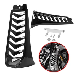 Motorcycle Front Chin Fairing Spoiler Lower Radiator Cover ABS Plastic For Harley Softail Street Bob Breakout Fat Bob 2018-2022
