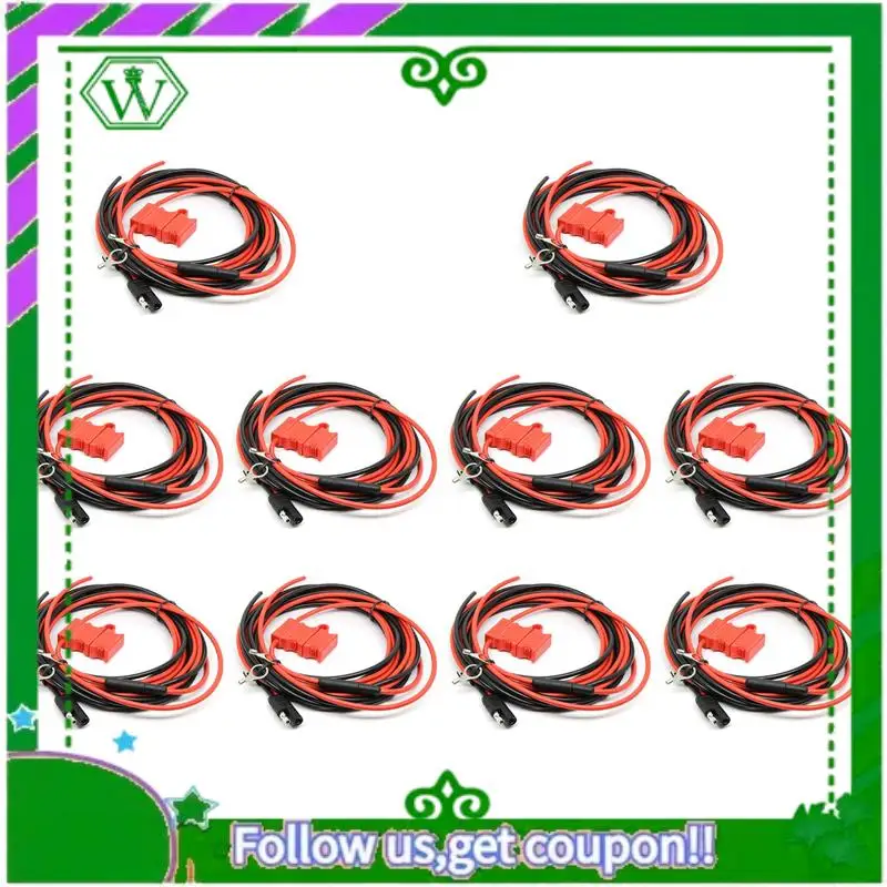 

ABIK-10X DC Power Cable Cord For Motorola GM300/338/380/3188CDM1250/750 Metres