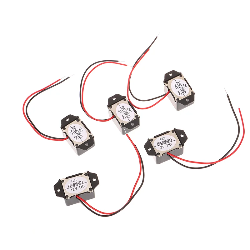 Mini Electronic Alarm Buzzer 2315 Active Mechanical 3V 6V 9V 12V 85dB - Compact Size For Security And Alarm Systems