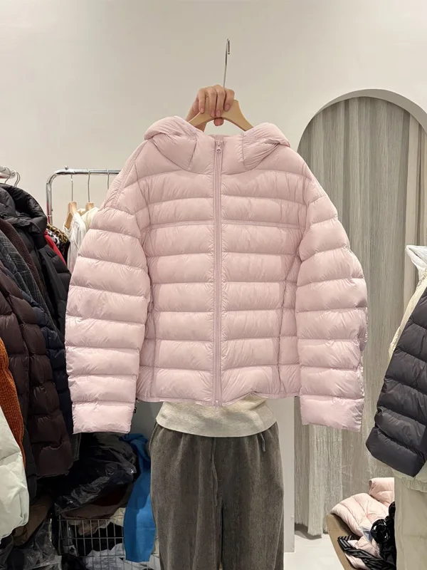 

Trendy Oversized Warm Hooded Cotton Jaet Women's 2025 Winter New Sle Commuter Thi Outerwear Korean Version Long Sve