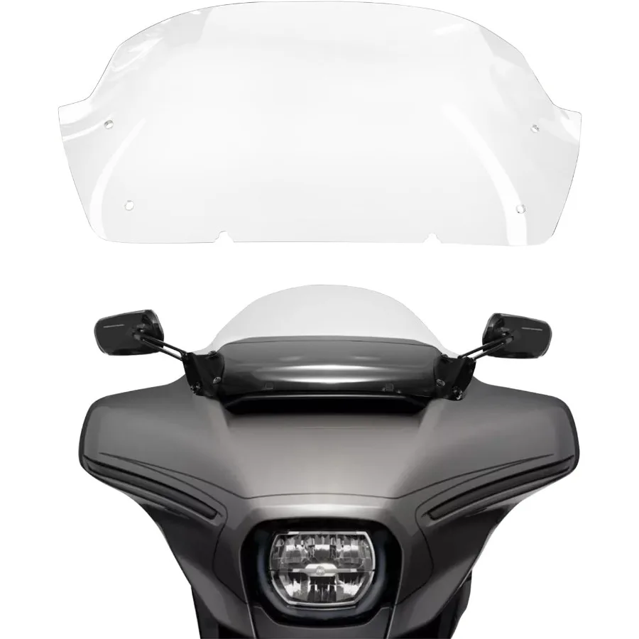 

Прозрачное 10-волновое лобовое стекло, совместимое с Harley Davidson CVO Street Glide FLHXSE 2023 2024 FLHX/I 2024