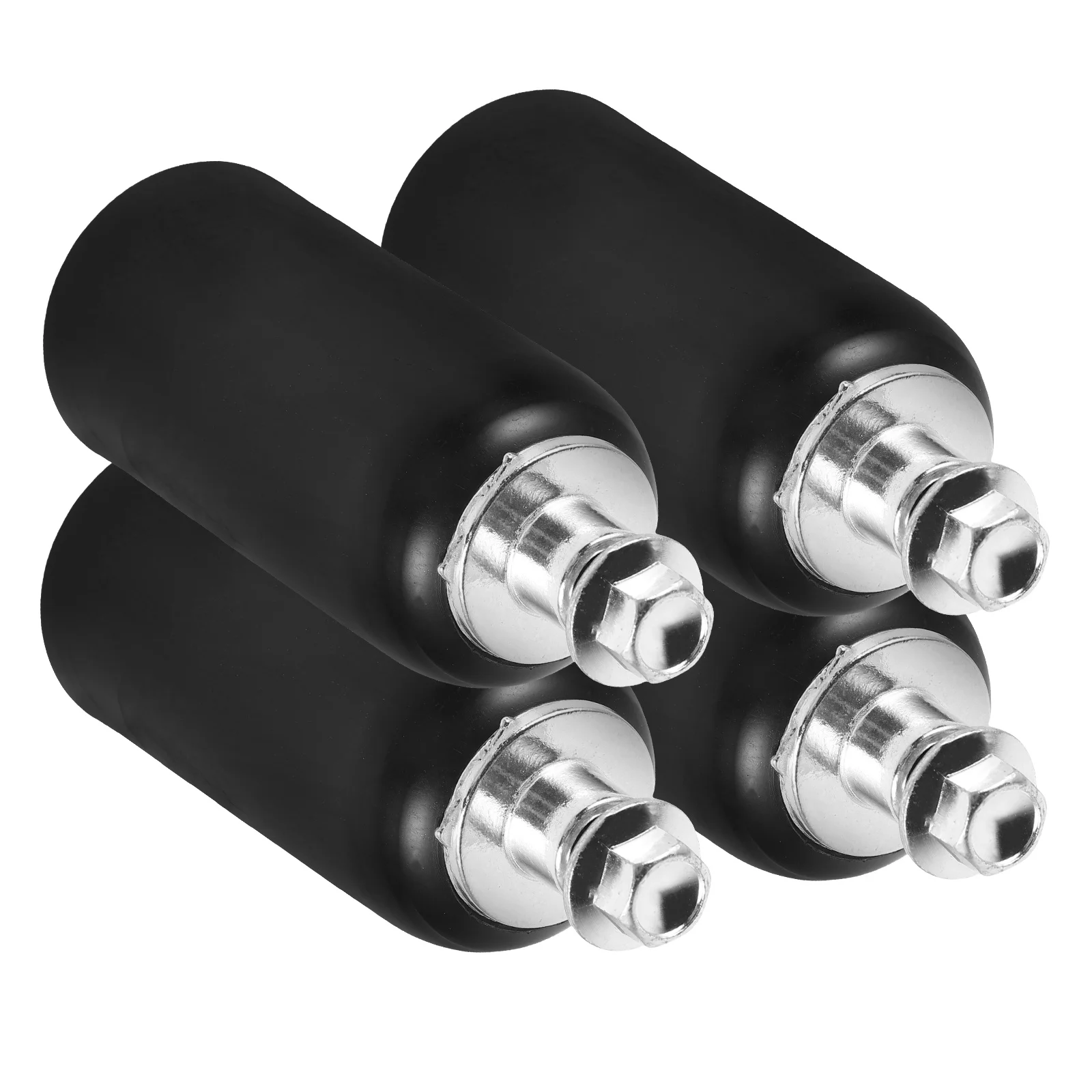 

4Pcs Motorcycle Handlebar Plug Aluminum Alloy Handlebar End Caps Anti-Drop Protection Front Rear Easy Installation