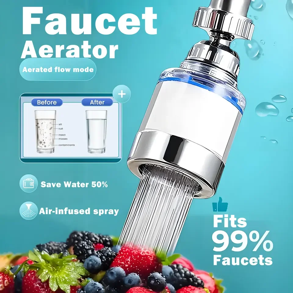 

Барботер под давлением, фильтрующий элемент, очиститель для крана, душ, полипропилен, хлопковая фильтрация, удаление хлора, тяжелых металлов для кухни