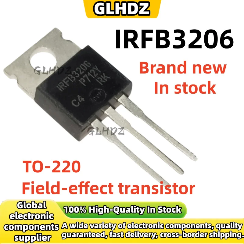 10-30PCS 100% New and Quality IRFB3206 TO-220 IRFB3206 Field-effect transistor In stock