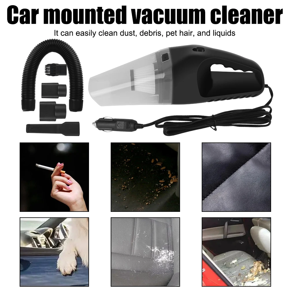 Car Vacuum Cleaner Wet And Dry dual-use Vacuum Cleaner Rechargeable Portable High Super Suction Powerful Handheld Mini Cleaners