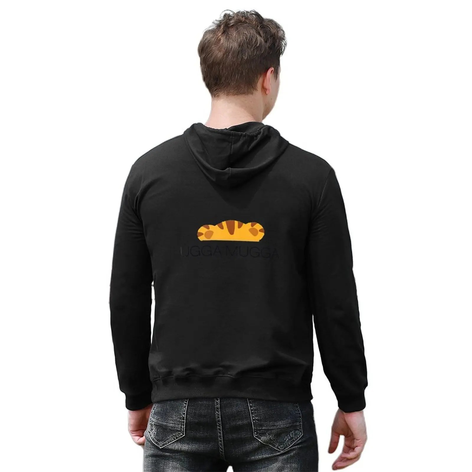 معطف UGGA MUGGA Tiger Hoodie للرجال على الطراز الياباني ملابس رجالية ملابس رجالية جديدة في هوديس