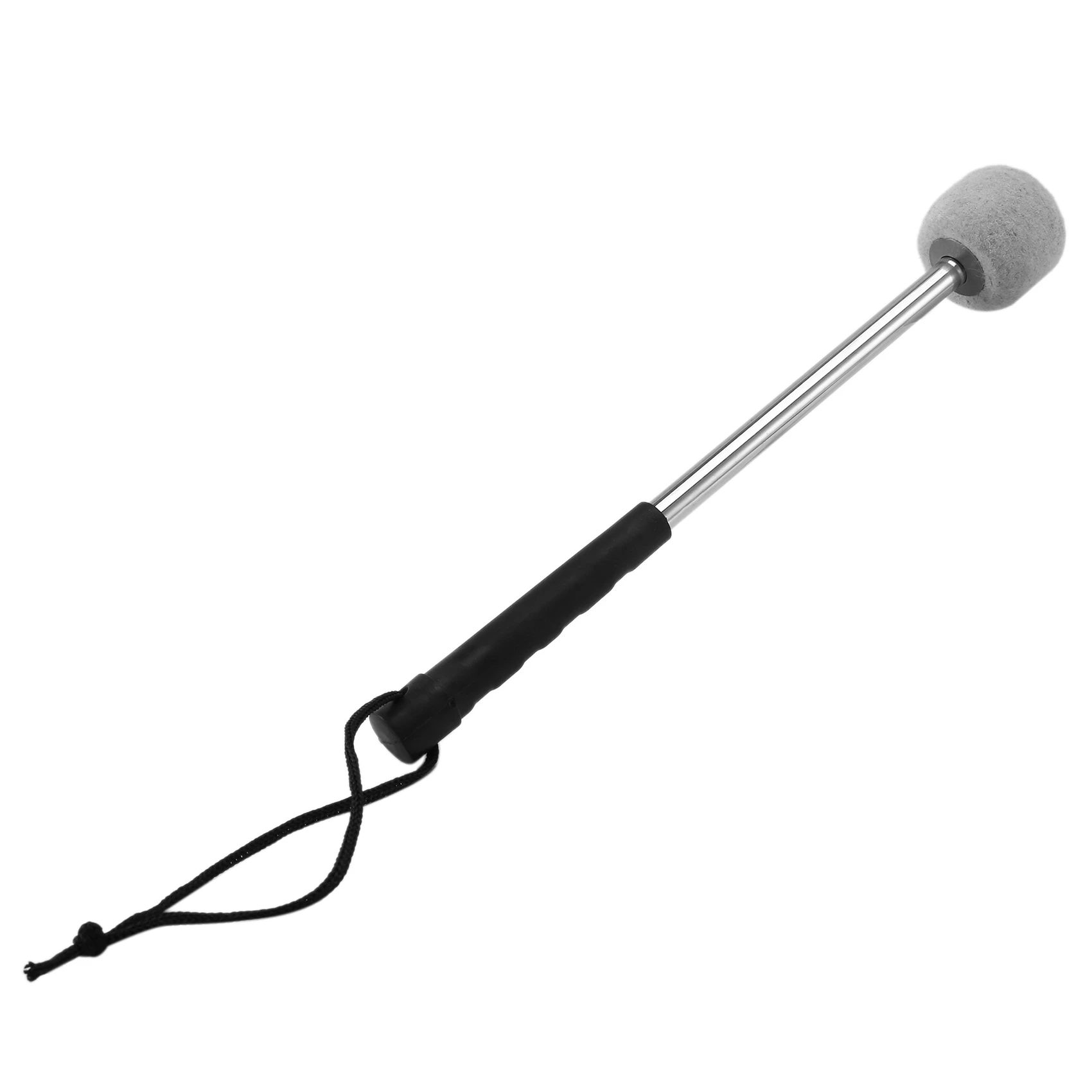 

Classy-4Pcs Bass Drum Mallet Felt Head Percussion Mallets Timpani Sticks With Stainless Steel Handle,White