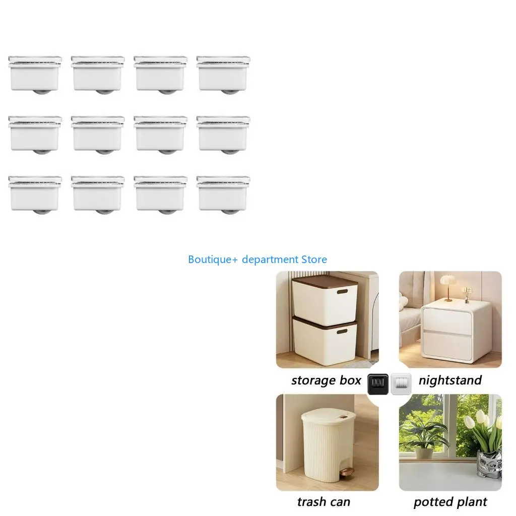 

E1PD Многонаправленные бесшумные ролики Роликовые ролики Качественный пластиковый дизайн Сайленты Роликовые ролики Гибкий набор