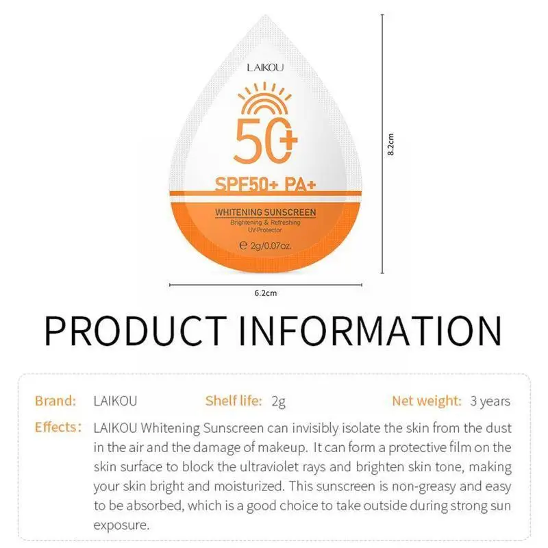 리페어 베스트 선스크린 SPF 50, 핫 세일 스킨 화이트닝 크림 페이스, 블랙 지성 피부, 2 인 1 라이트닝 선블록 제품 O4w1