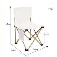 Outdoor Folding Table and Chair Set for 4 To 6 People Portable Carbon Alloy Picnic Barbecue Camping Table and Chair 7-piece Set