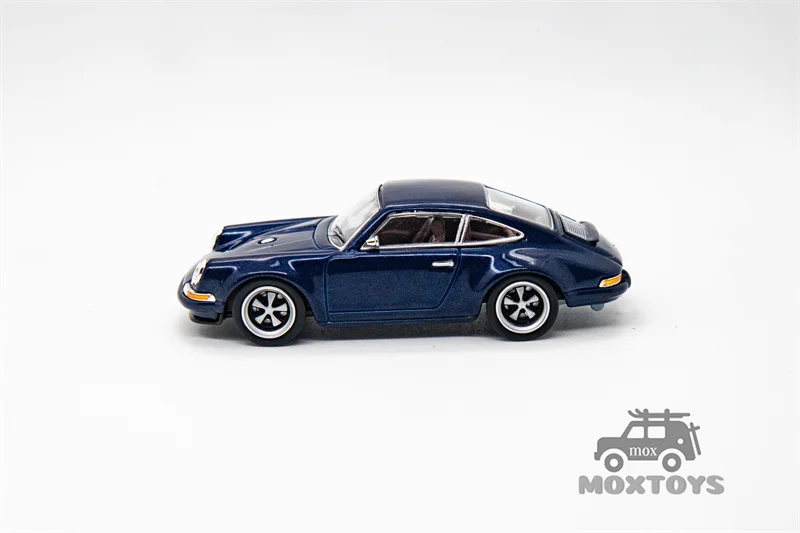 Pop Race 1:64 Singer Monaco Midnight Blue Diecast Model Car