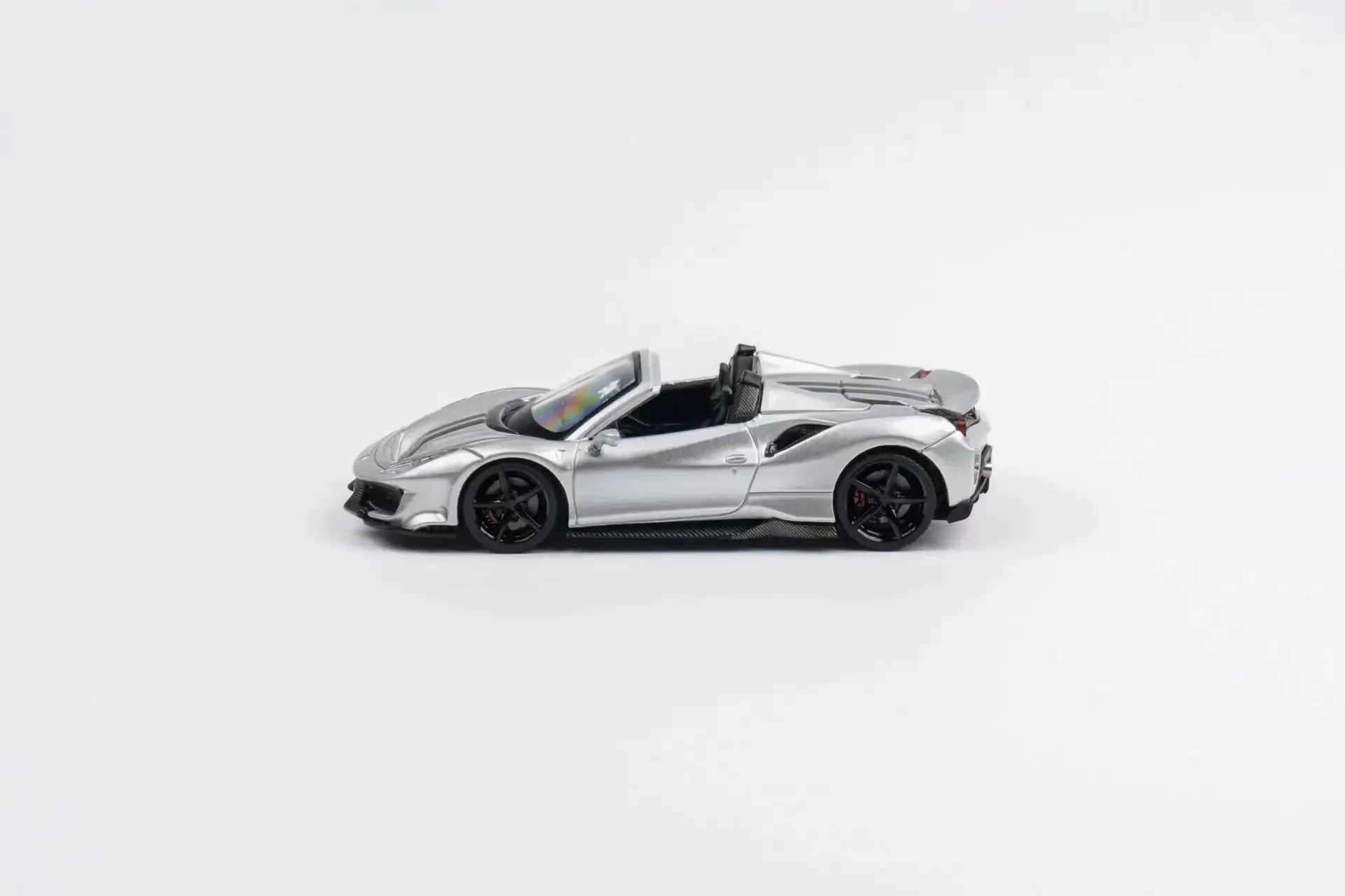 TPC 1:64 Novitec 488 convertible Silver limited800 limited399 Model Car
