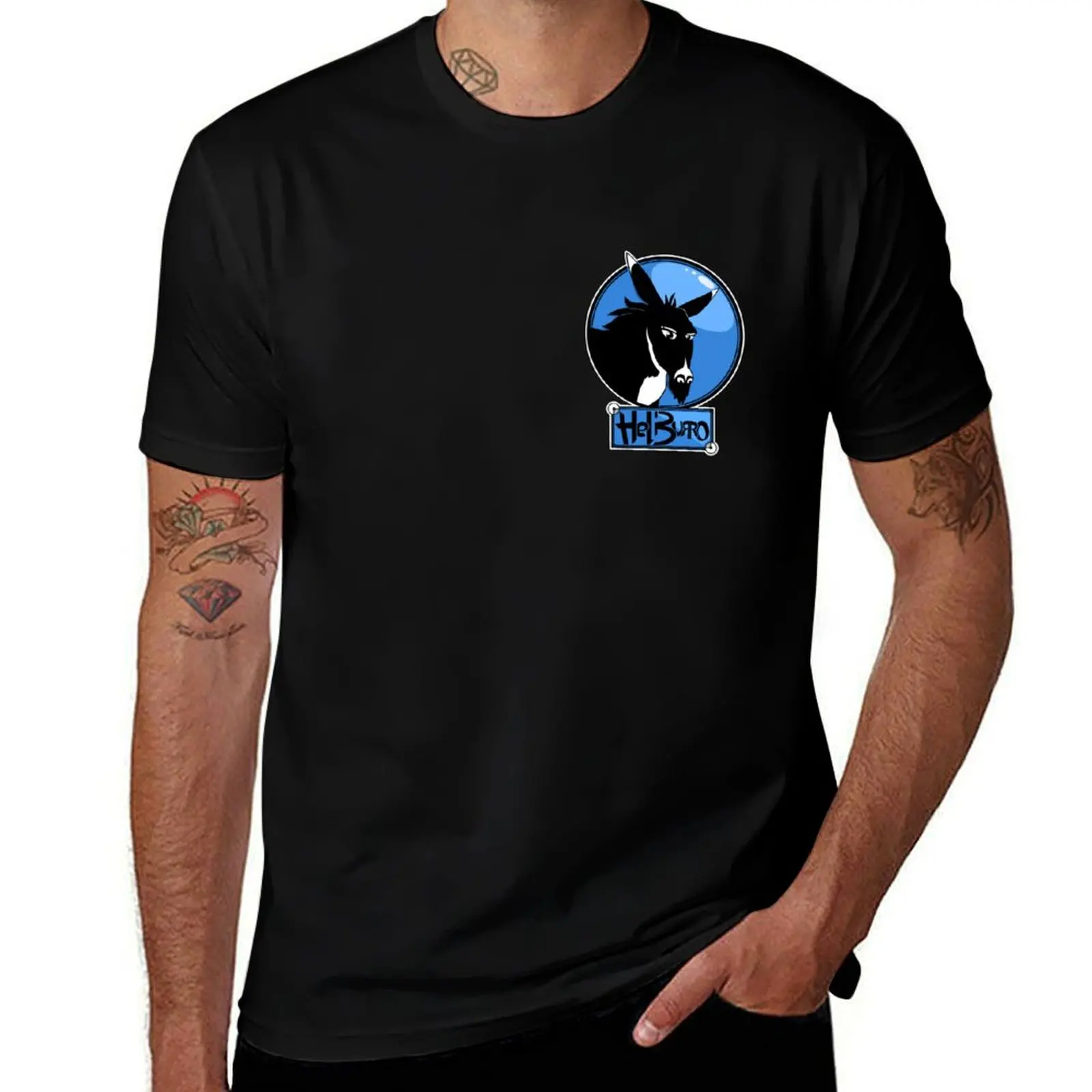 

HelBurro Original Blue T-Shirt essential t shirt t shirts for man graphic tees T-Shirt