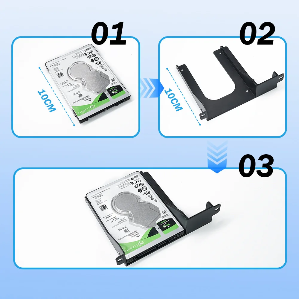 2025 ใหม่อัพเกรด 2.5 นิ้วฮาร์ดดิสก์ไดรฟ์ SSD พร้อมสกรูสําหรับ PlayStation 2 PS2 ไขมันเกมคอนโซล