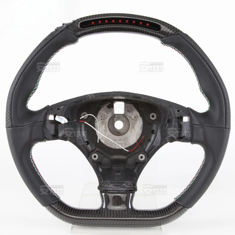 Suitable for Maserati car LED multifunctional carbon fiber steering wheel custom modification assembly