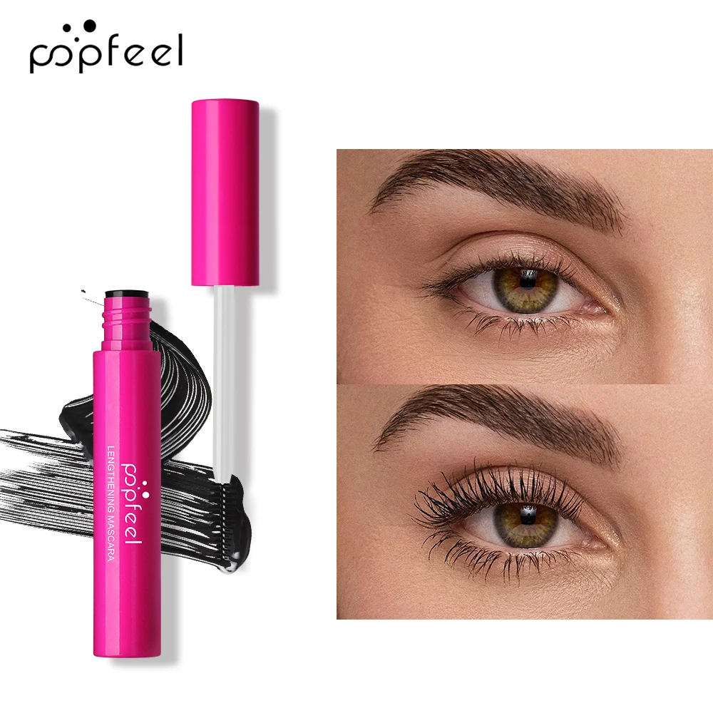 ماسكارا POPFEEL طويلة الأمد - مقاومة للماء، مكثفة، سهلة الاستخدام للرموش الموسعة بشكل طبيعي. #5