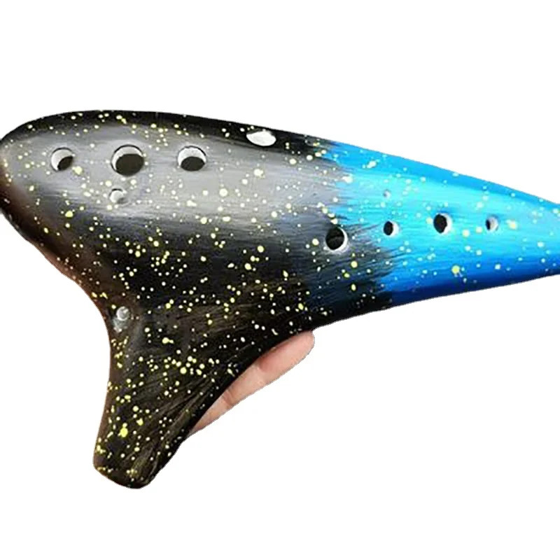 

Ceramic Ocarina Flute, Legend Orff, Professional Crossbar Flute Accessories, Repair Tuba Musical Instrument, Aztec