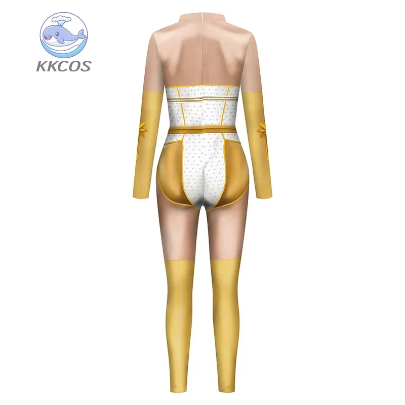 زي فيلم الأولاد زي ضوء النجوم آني التأثيري للنساء رومبير مطبوع بذلة حفلة Zenti ارتداءها للهالوين