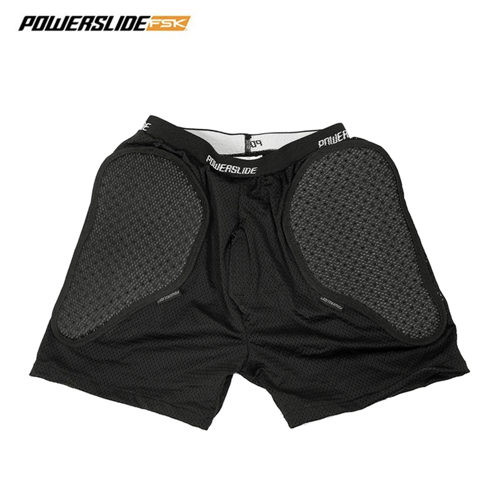 100% Original Powerslide Protective Shorts Adult Kids For Skating Sports Racing Skiing Snowboard Safty Pad Shorts Hip Protector