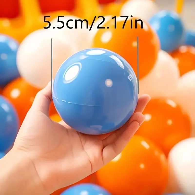 100 ชิ้นสระว่ายน้ําเด็กOcean Ballsสนุกเป็นมิตรกับสิ่งแวดล้อมสระว่ายน้ําของเล่นไม่มีPhthalatesและBPAเด็กOcean Balls