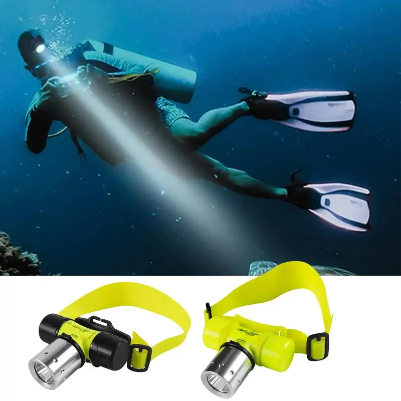 Underwater Lights For Scuba Diving Waterproof Diving Headlamp Scuba Headlight Underwater Light For Scuba Diving Diving