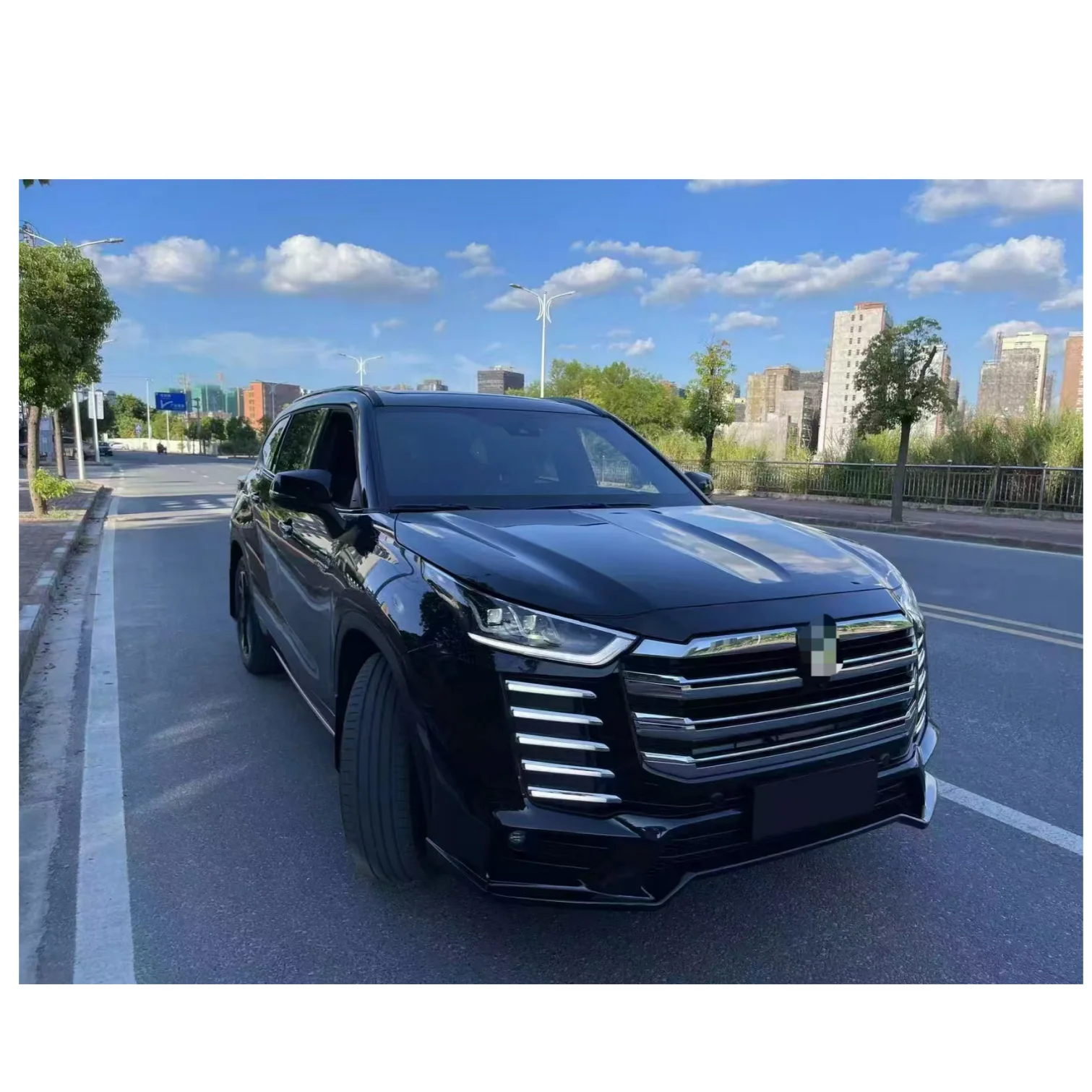 Car Accessories Body Kit for  Highlander /Crown Kluger  2021+   Upgrade to LC 300