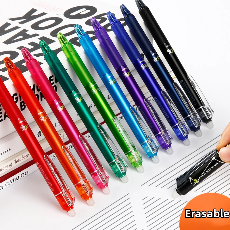Stylo à encre Gel Pilot Frixion, 1 pièce, rétractable, effaçable, couleur Extra Fine, 0.5mm, 23EF, bureau, école, A7221