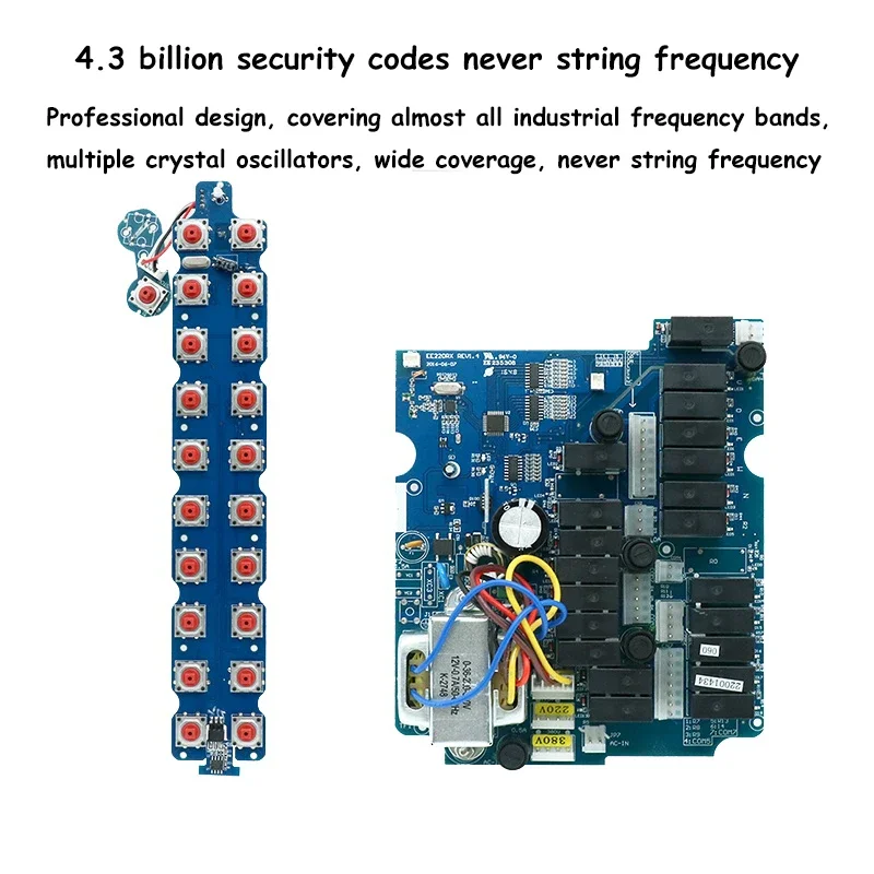 저지연 고속 응답 F24-20S 무선 리모컨, 산업용 배터리 충전기, 크레인 리모컨, AC 220V, 38V, 380V, 24V