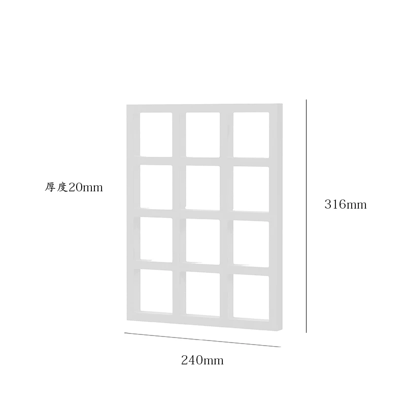 Puntelli fotografici INS cubo geometrico spazio sfondo parete Morandi colore puntelli decorativi