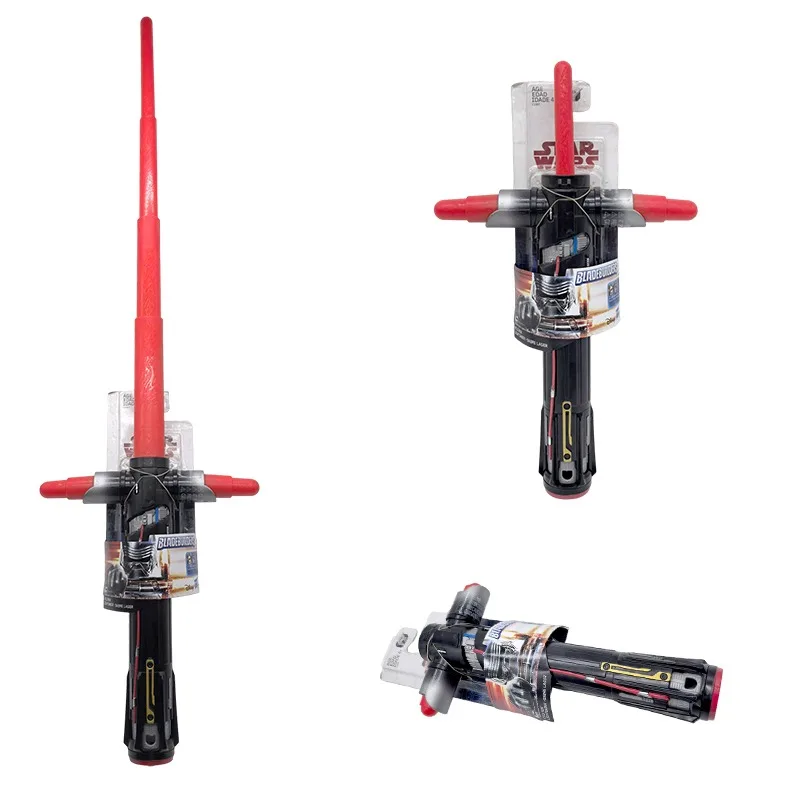 

Hasbro Star War Bladebuilders Lightsaber Weapon Retractable Light Sword Play Ornament Toys for Kids Gifts